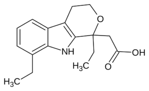 Chemical structure of Etodolac