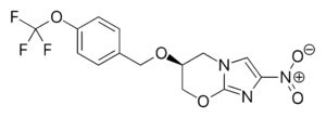 Chemical structure of Pretomanid