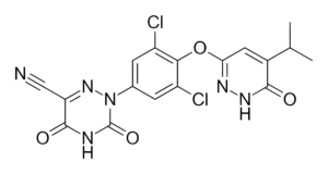 Chemical structure of Resmetirom