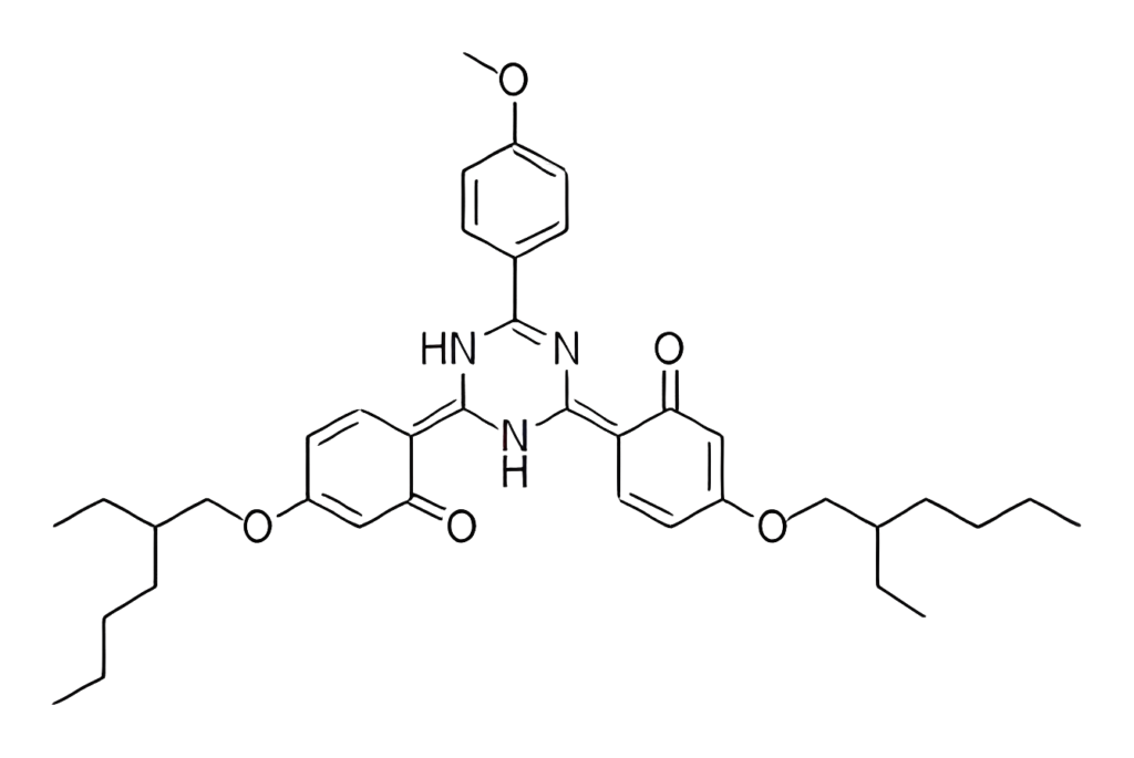 Chemical structure of Tinosorb S